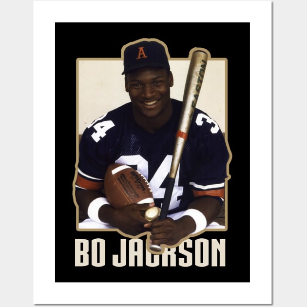 bo jackson raiders Wall Art by Bayzer